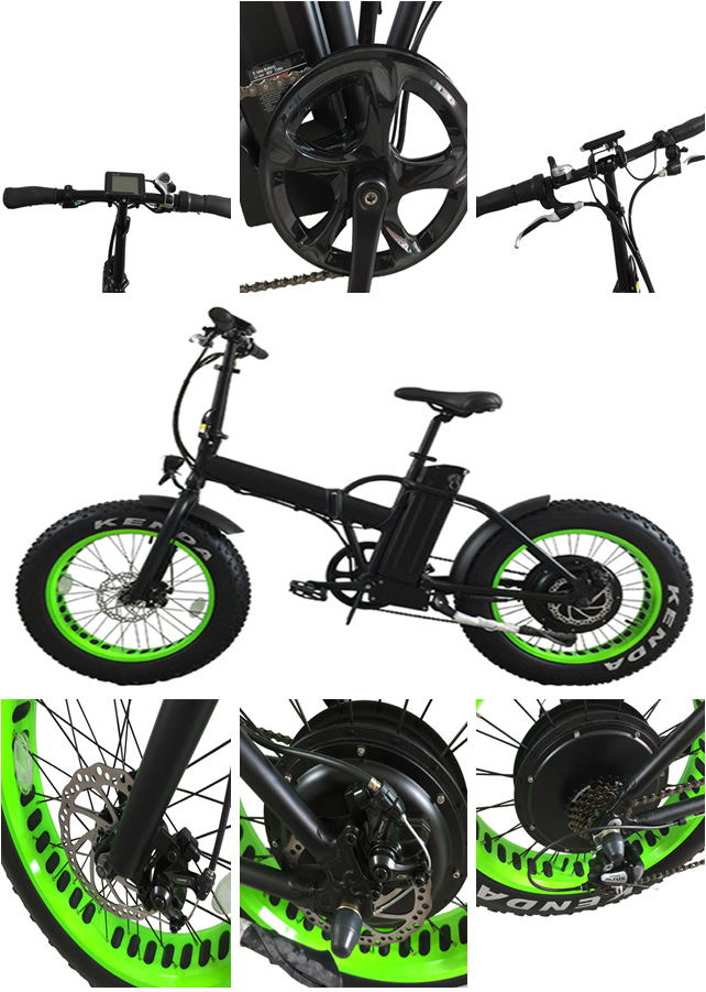 Best 1000w Fastest Folding Electric Bike for Sale